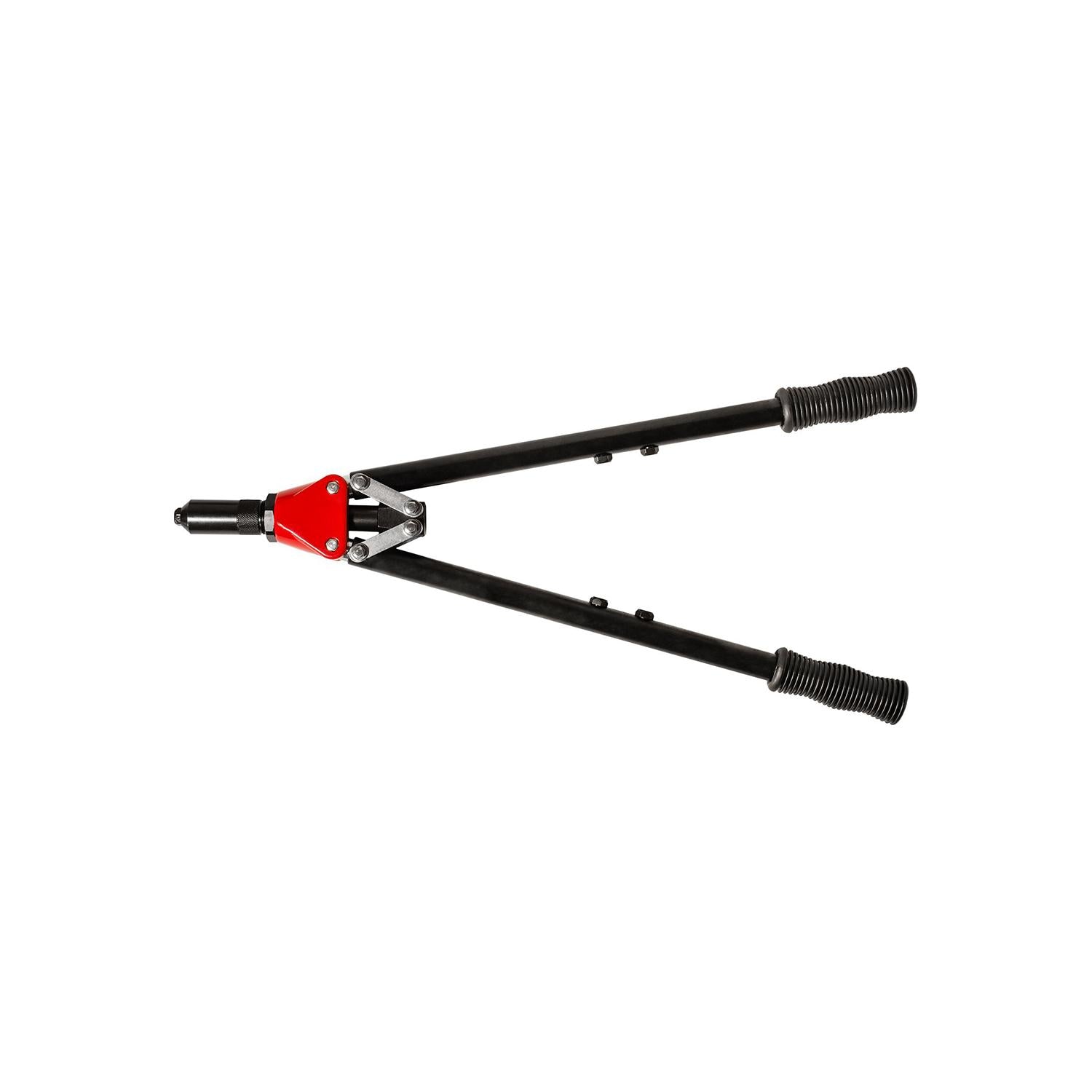 Auveco # 19066 Rivet Gun With Nose Pieces for 3/32", 1/8", 5/32", 3/16" & 1/4" Diameter Rivets. Qty 1.