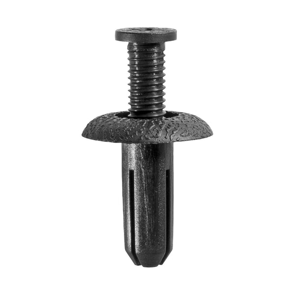 Auveco No. 19140 Push-Type Retainer 20mm Head Diameter 21mm Stem Length, Quantity - 5