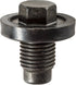 Auveco No. 19141 Oil Drain Plug W/ Rubber Gasket M14-1.5 Thread, Quantity - 2