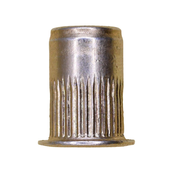 Auveco No. 19220 GM Insert Nut M6-1.0 .7mm-4.2mm Grip Zinc & Yellow, Quantity - 25