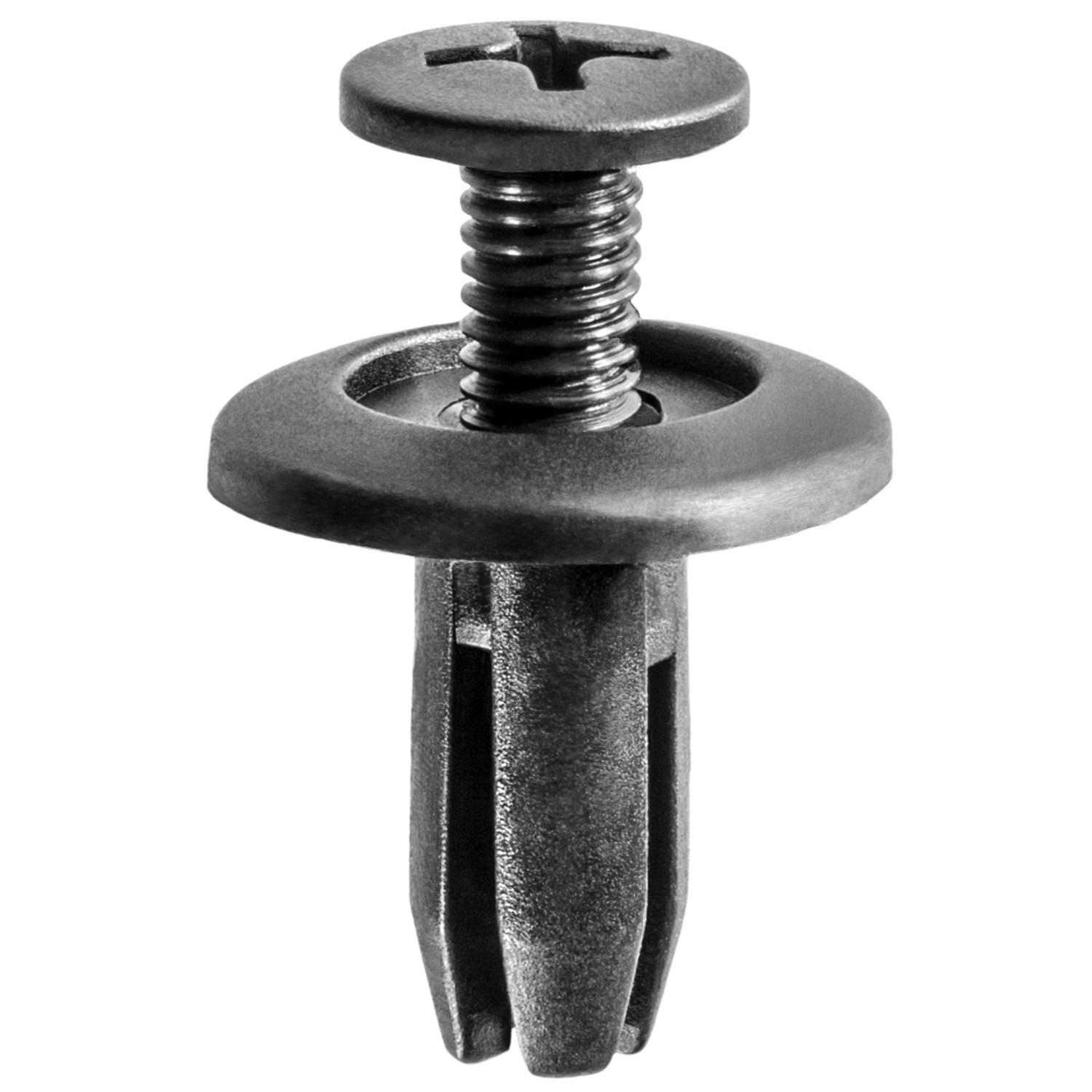 Auveco No. 19232 Acura Front Fender Retainer 17mm Head Diameter, Quantity - 10