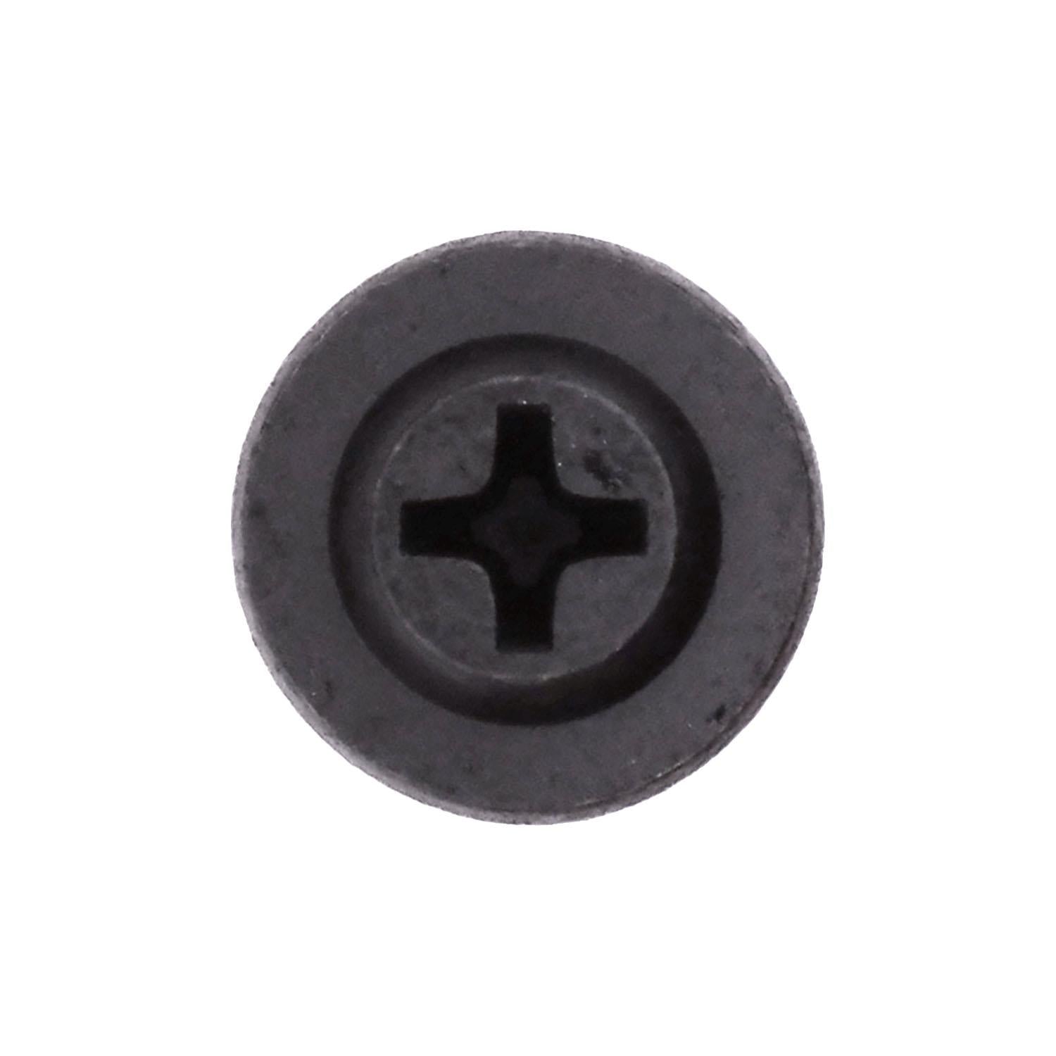 Auveco No. 19240 Phillips Flat Washer Head Tapping Screw 10 X 3/4" Black, Quantity - 100