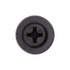 Auveco No. 19240 Phillips Flat Washer Head Tapping Screw 10 X 3/4" Black, Quantity - 100