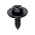 Auveco No. 19251 Phillips Hex Head SEMS Tapping Screw M5 X 16 Black, Quantity - 50