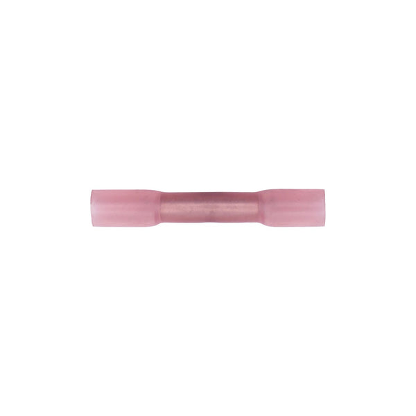 Auveco No. 19258 Krimp & Seal Butt Connector 22-18 Gauge Red, Quantity - 25