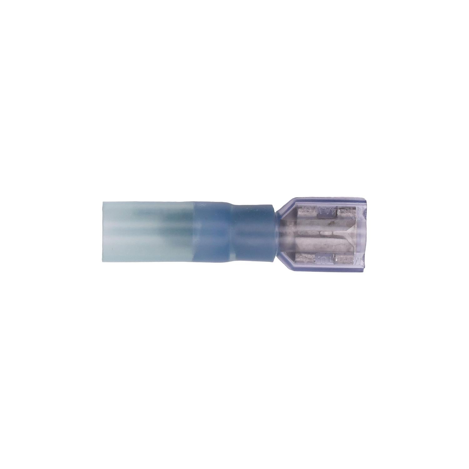 Auveco No. 19260 Krimp & Seal Terminal Female 16-14 Gauge Blue, Quantity - 25