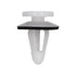 Auveco No. 19334 Mitsubishi Retainer 15mm Stem Length 9mm Stem Diameter, Quantity - 15
