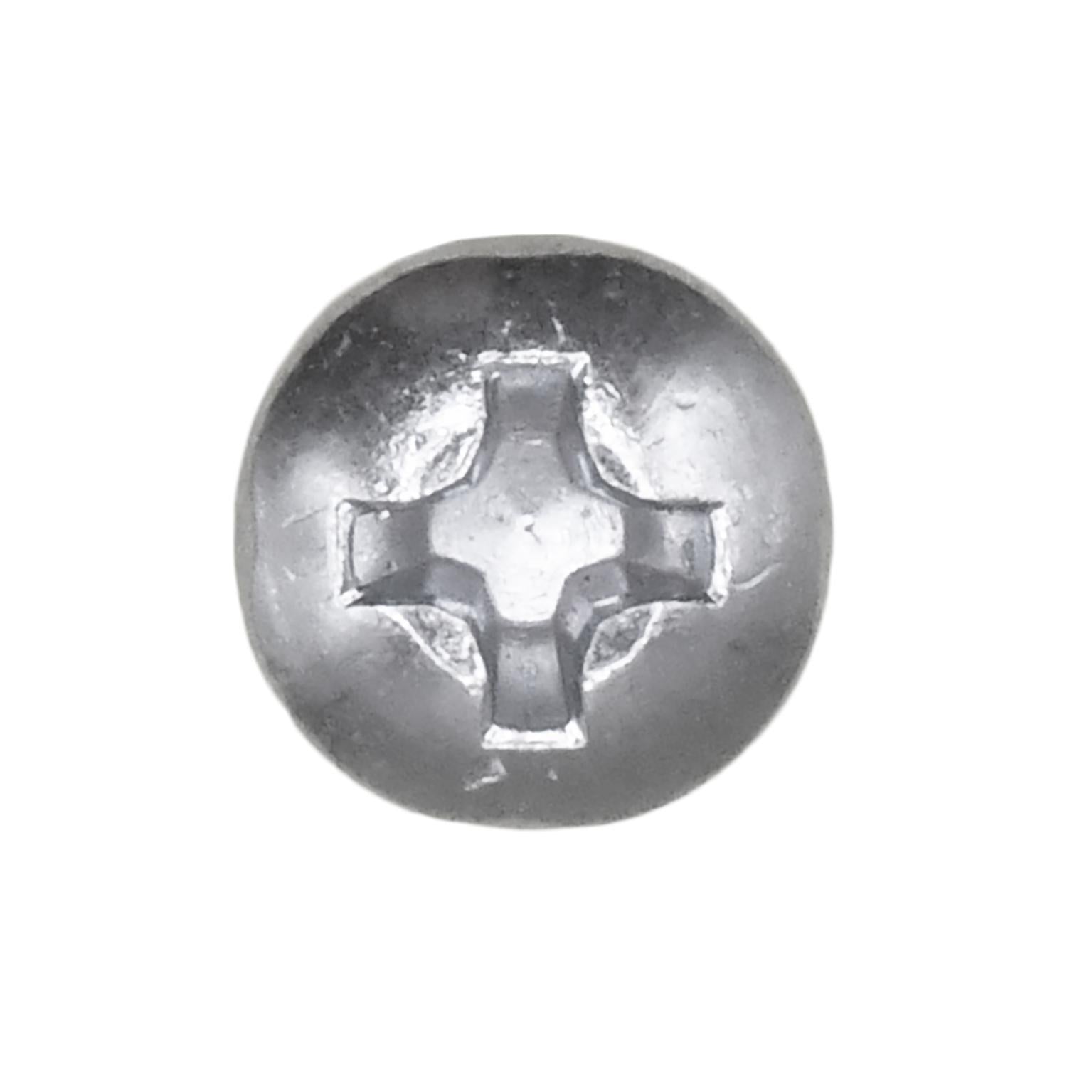 Auveco No. 1935 Phillips Pan Head Tapping Screw 6 X 1/4" Zinc AB, Quantity - 100