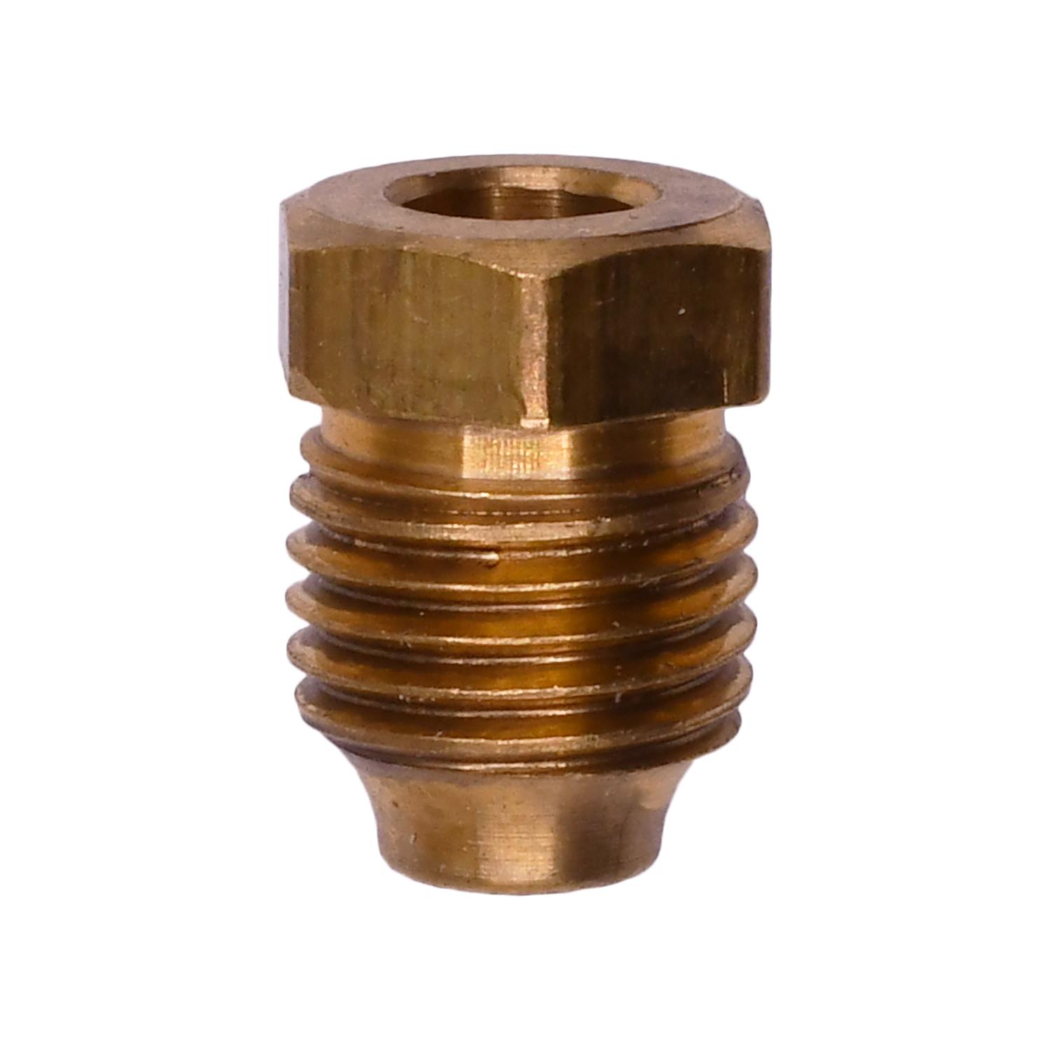 Auveco No. 193 Brass Nut 3/16" Tube Size, Quantity - 10
