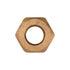 Auveco No. 193 Brass Nut 3/16" Tube Size, Quantity - 10