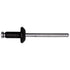 Auveco No. 19414 Ford Peel Type Rivet 3/16" Diameter 1/32"-1/4" Grip Black, Quantity - 25