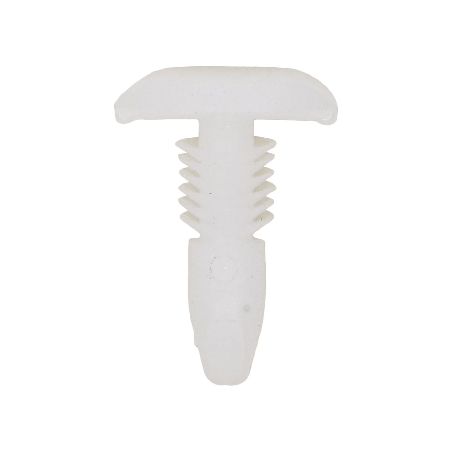 Auveco No. 19425 Ford Weatherstrip Retainer Natural Nylon, Quantity - 50