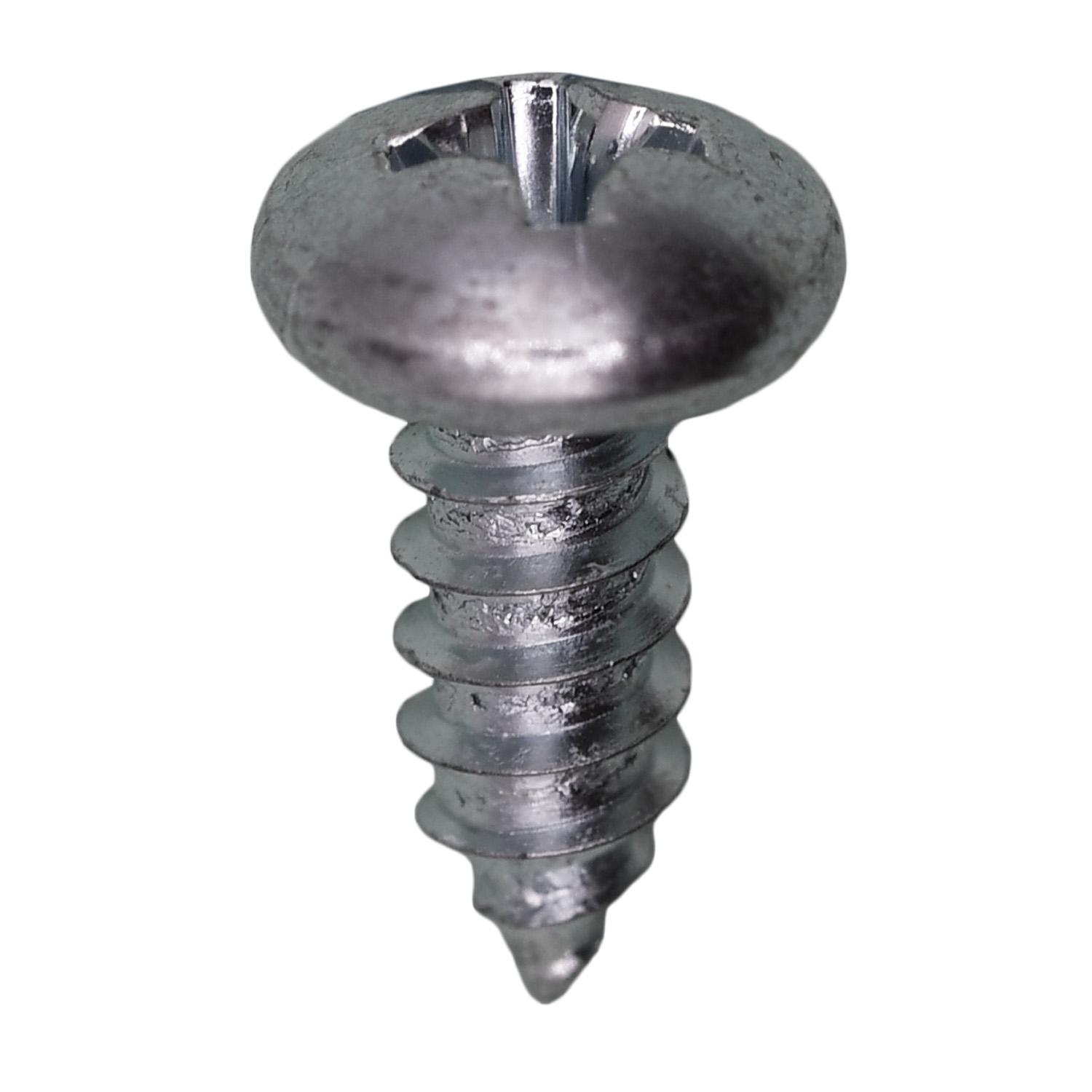 Auveco # 1943 Phillips Pan Head Tapping Screw 10 X 1/2" Zinc. Qty 100.