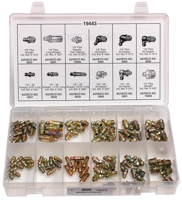 Auveco No. 19443 U.S. Grease Fitting Kit, Quantity - 1 KIT
