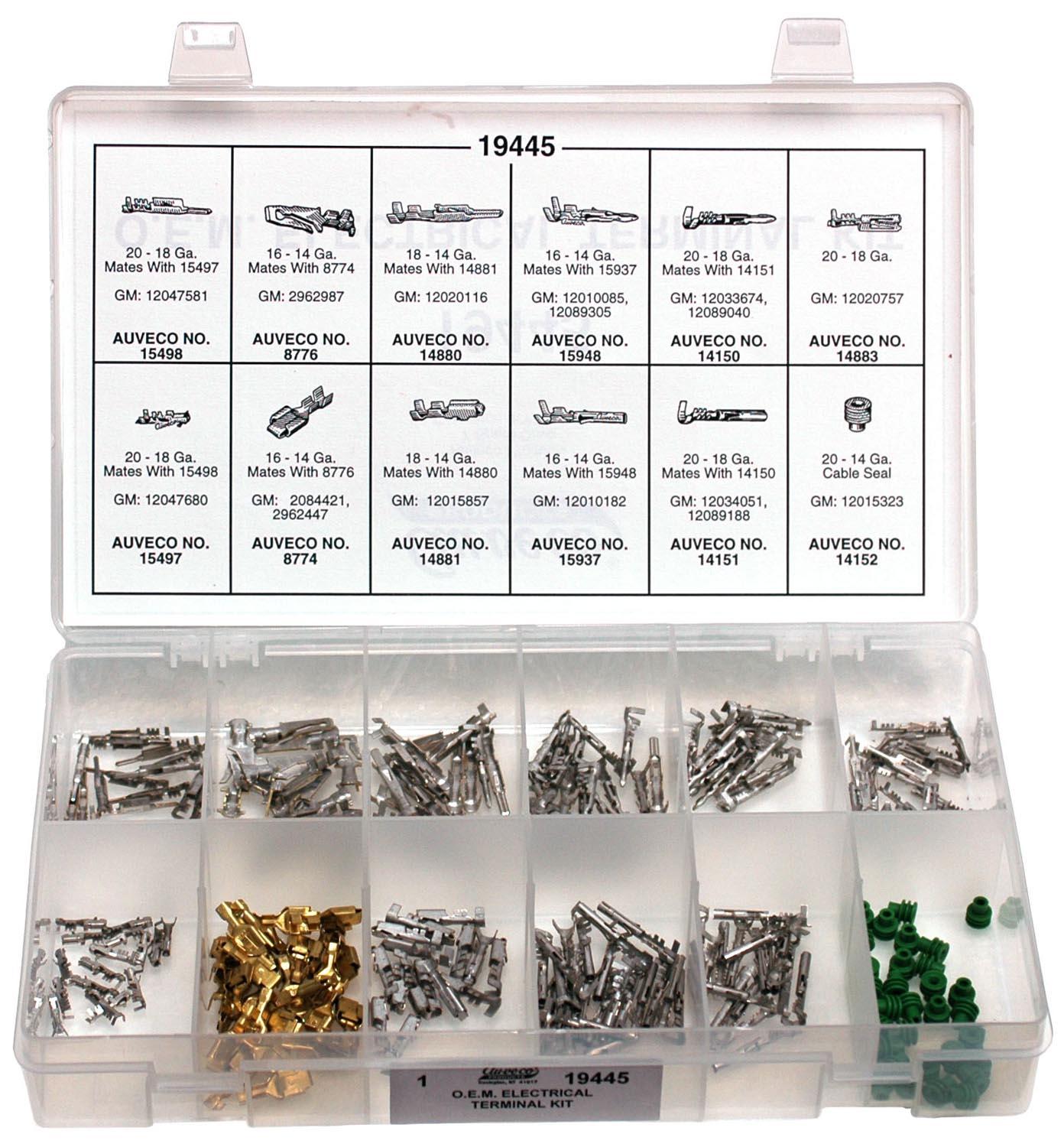 Auveco No. 19445 GM OEM Electrical Terminal Kit, Quantity - 1 KIT