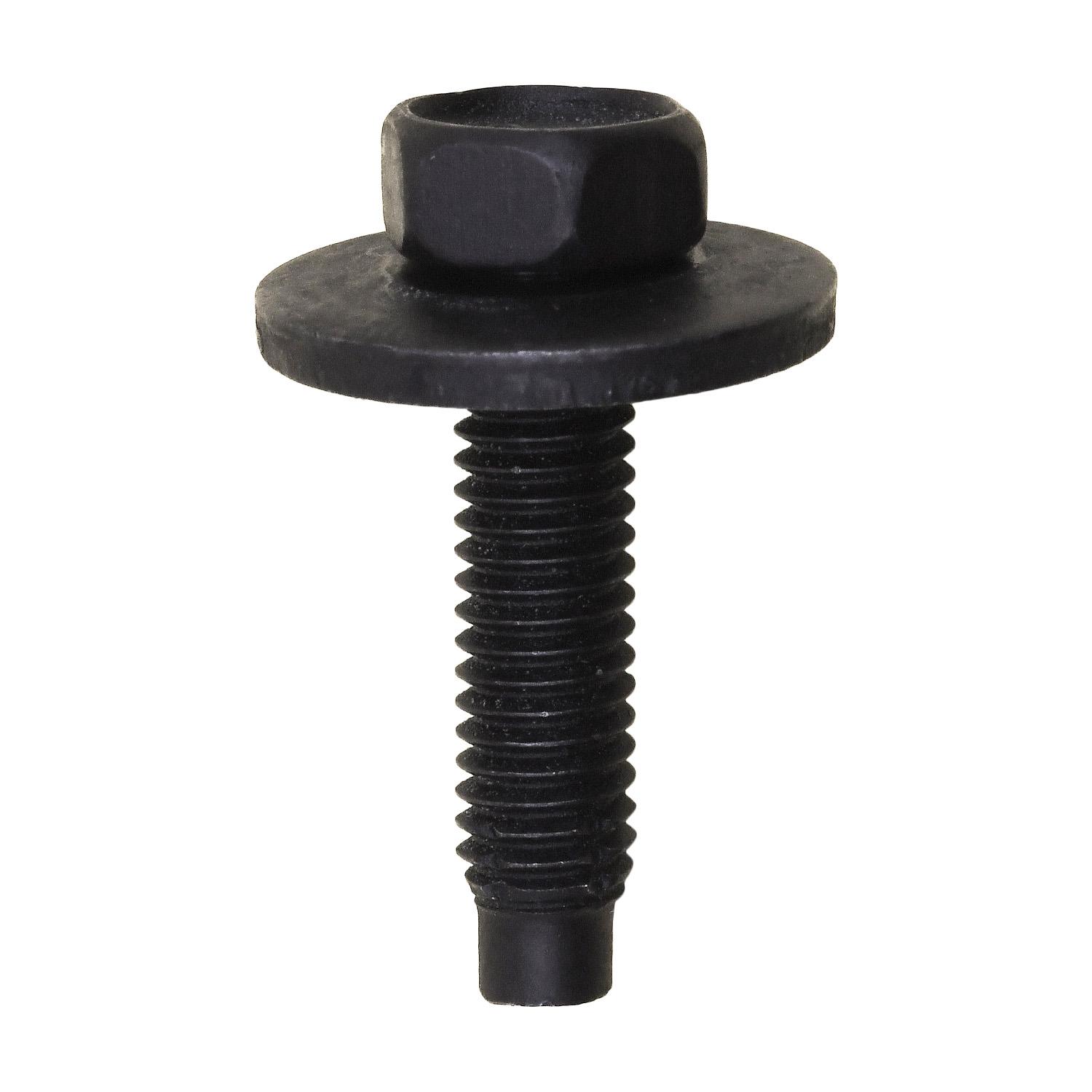 Auveco No. 19455 M6-1.0 X 25mm Hex Head SEMS 19mm Outside Diameter Phosphate, Quantity - 25