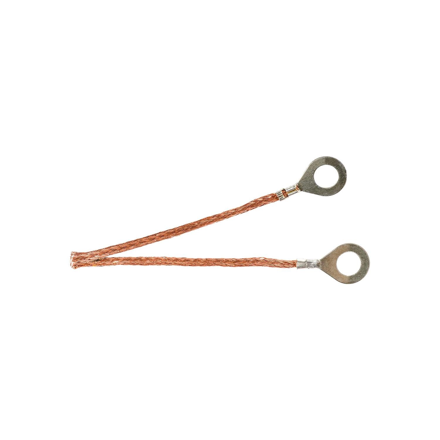 Auveco No. 19499 Engine Ground & Bonding Strap 10 Gauge 8 Length, Quantity - 2