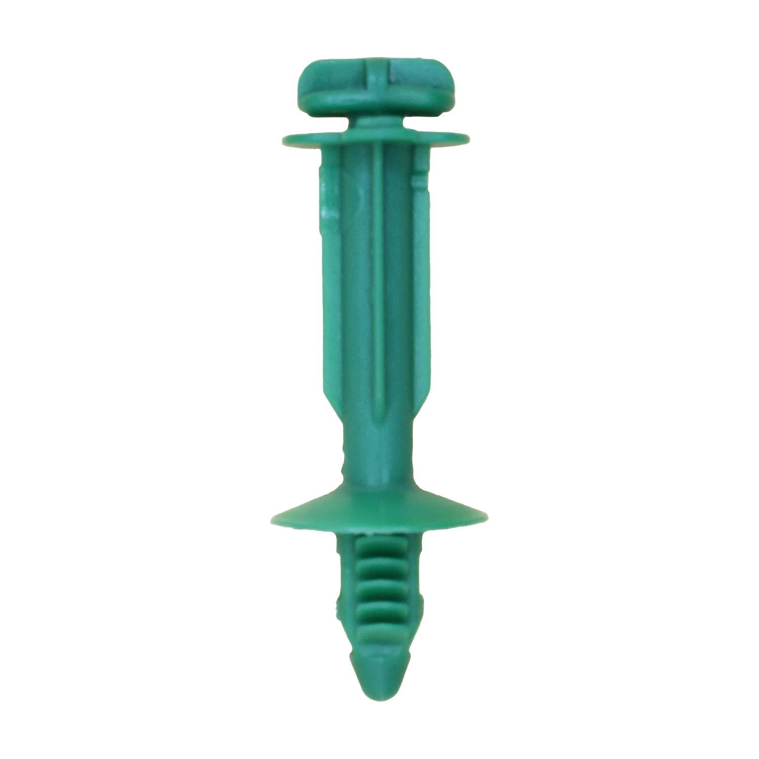 Auveco No. 19524 Ford Door Trim Panel Retainer Green Nylon, Quantity - 25