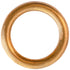 Auveco No. 19545 Oil Drain Plug Copper Crushable Gasket 1/2" Inside Diameter, Quantity - 10