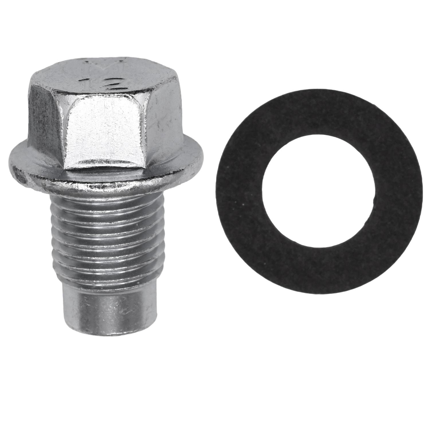 Auveco No. 19588 Oil Drain Plug With Gasket - 12mm-1.25 Thread, Quantity - 5
