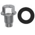 Auveco No. 19588 Oil Drain Plug With Gasket - 12mm-1.25 Thread, Quantity - 5