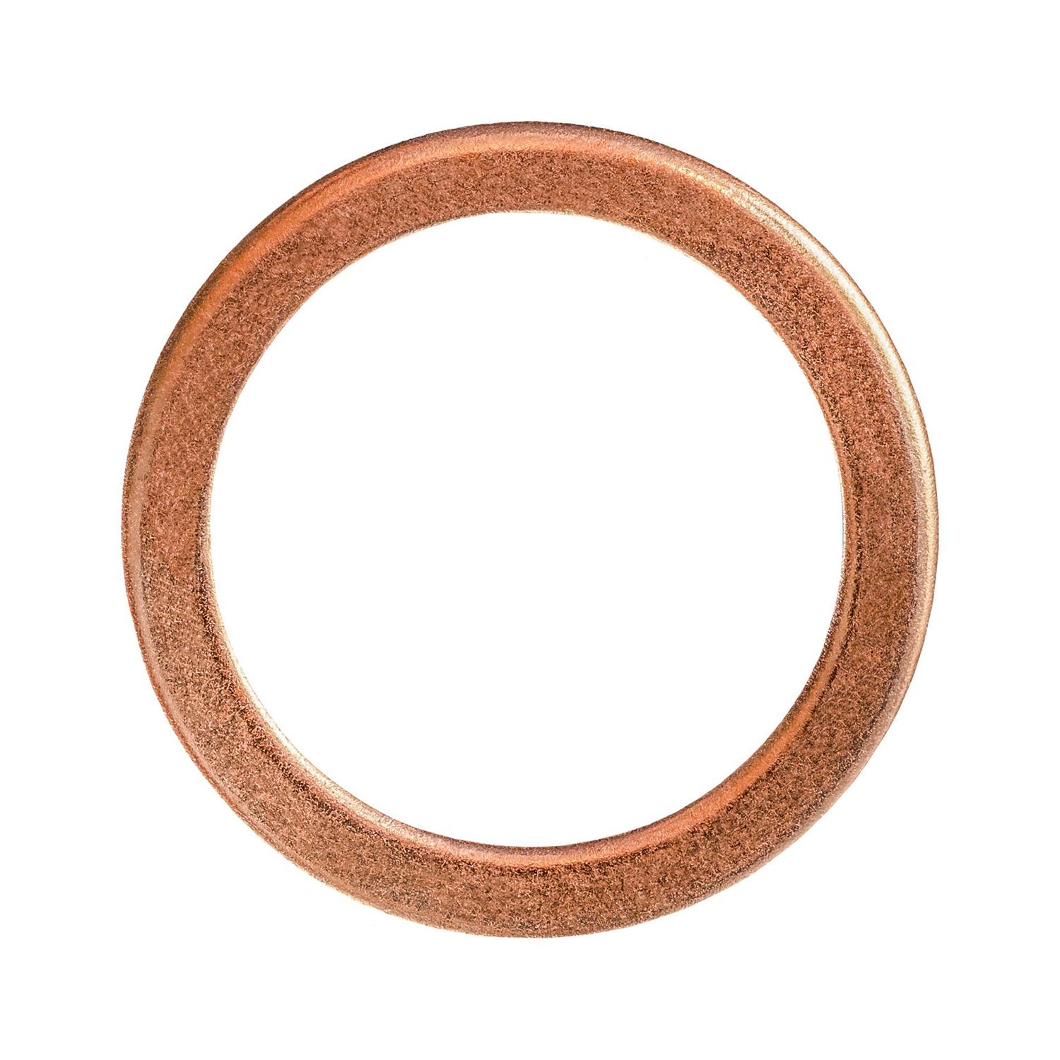 Auveco No. 19593 Copper Oil Drain Plug Gasket 20mm Inside Diameter, Quantity - 10
