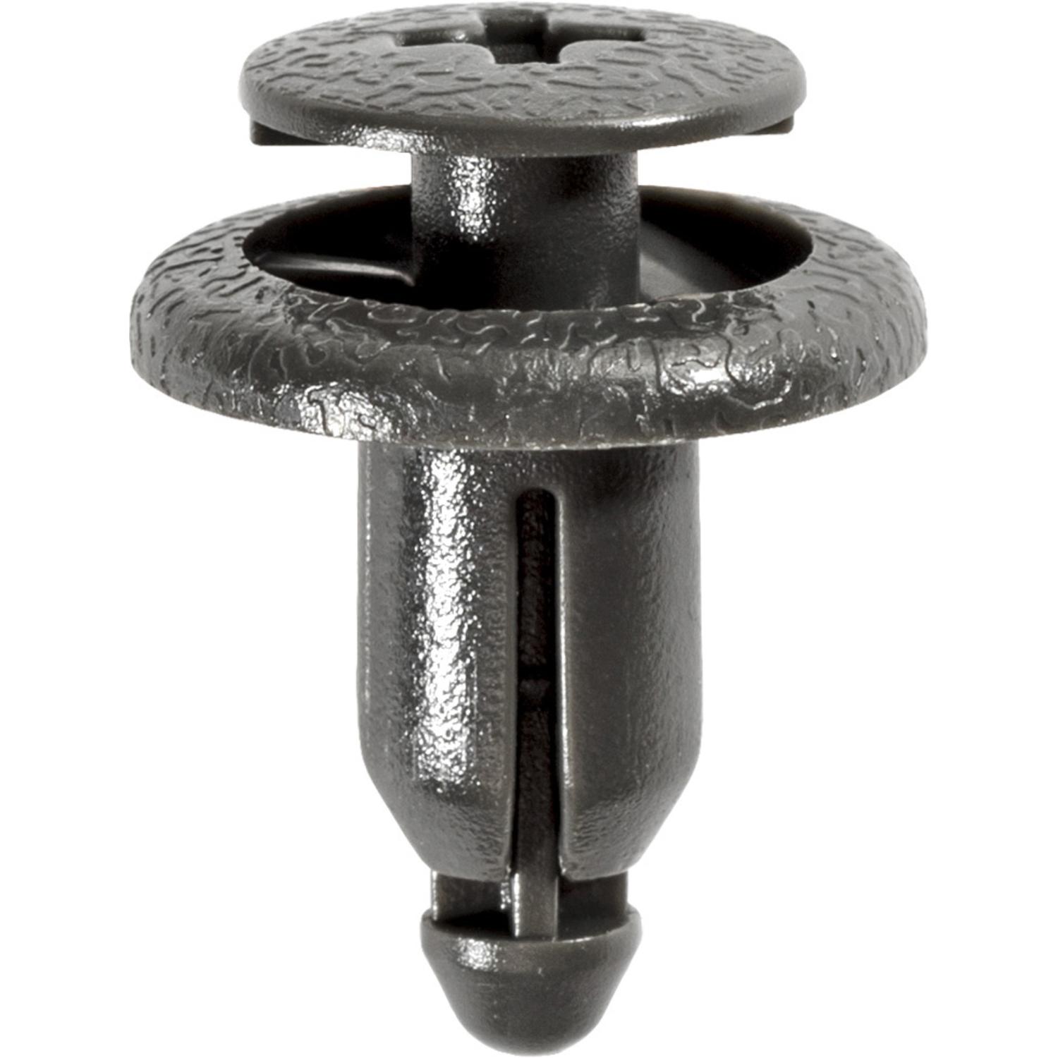 Auveco No. 19645 GM Door Trim Pnl Retainer 14mm Head Diameter 8mm Stem Length, Quantity - 15