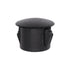 Auveco No. 19766 Black Nylon Locking Hole Plug 7/16" Hole Diameter, Quantity - 50