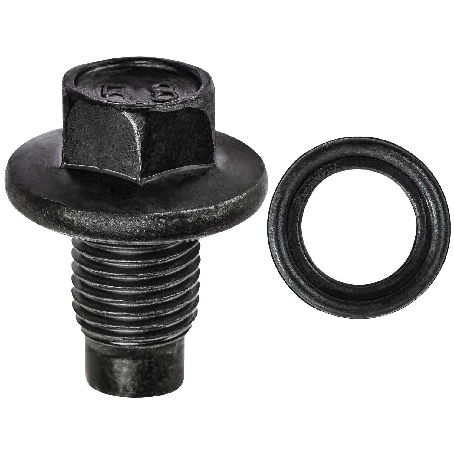 Auveco No. 19773 Ford Oil Drain Plug W/Rubber Gasket M14-1.5 Thread, Quantity - 1