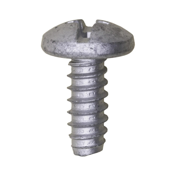 Auveco No. 19777 Duo-Drive Truss Head License Plate Screw 14mm Head Diameter, Quantity - 50