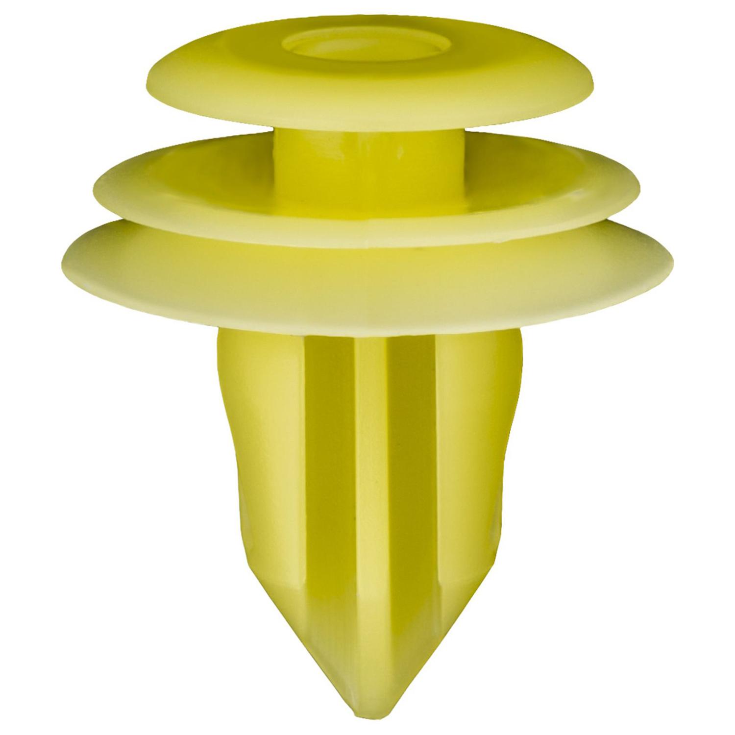 Auveco No. 19910 Toyota Garnish Retainer 9mm X 9mm Stem Diameter, Quantity - 25