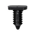 Auveco # 20180 Chrysler Weatherstrip Retainer Black Nylon. Qty 100.