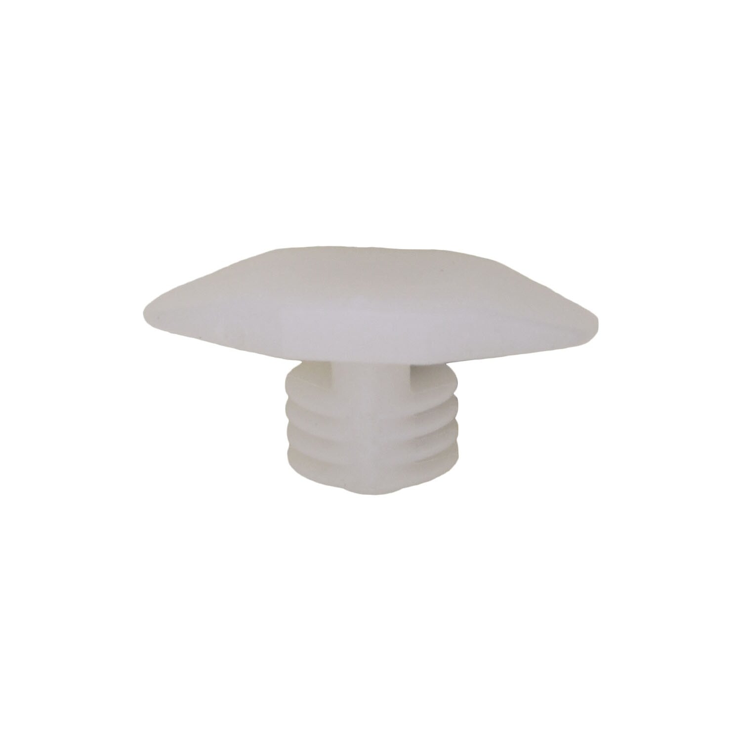 Auveco # 20182 Chrysler Weatherstrip Retainer White Nylon. Qty 100.
