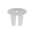 Auveco No. 20266 Nissan Front Bmpr Nylon Nut 16mm Head Diameter 11mm Stem, Quantity - 10