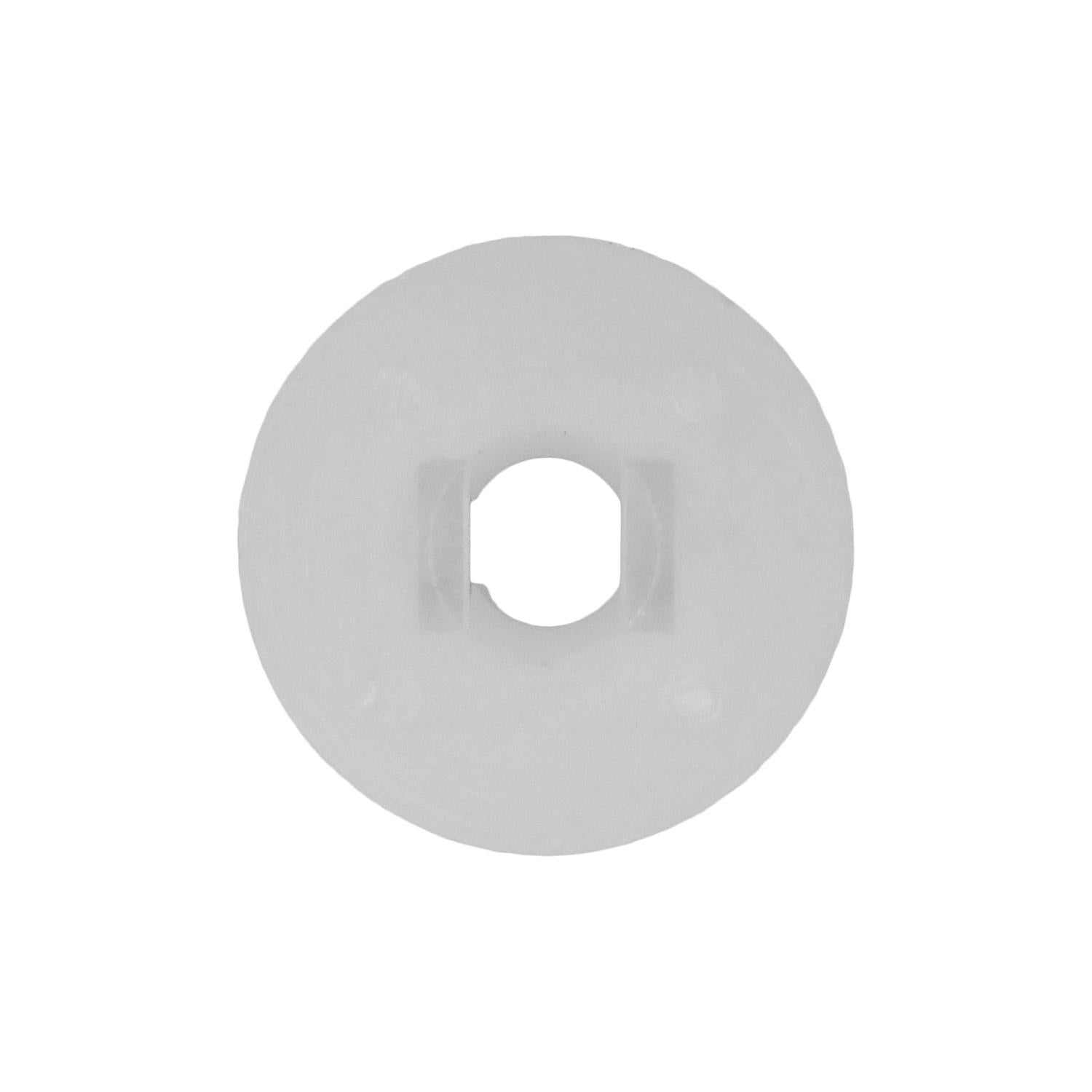 Auveco No. 20266 Nissan Front Bmpr Nylon Nut 16mm Head Diameter 11mm Stem, Quantity - 10