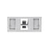 Auveco No. 20318 GM Rocker Panel Clip 7/8" Width 2" Length, Quantity - 10