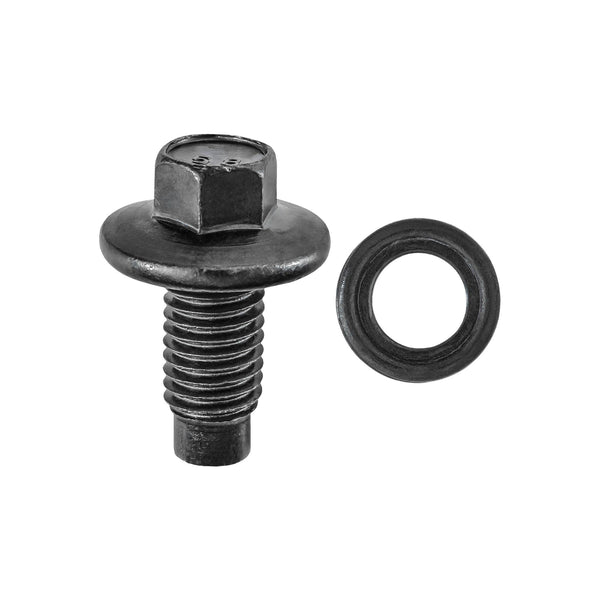 Auveco No. 20347 Ford Oil Drain Plug W/Gasket M12-1.75 13mm Hex, Quantity - 2