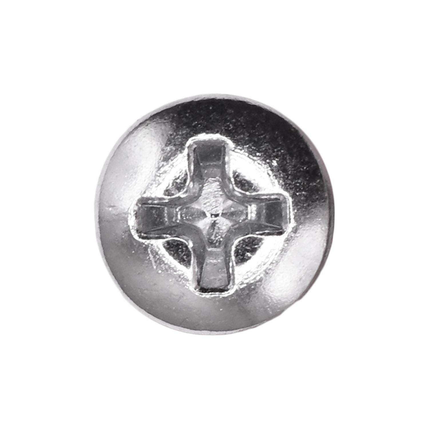 Auveco No. 20374 Phillips Oval Head Tapping Screw 10 X 1-1/2" 8 Head Chrome, Quantity - 100