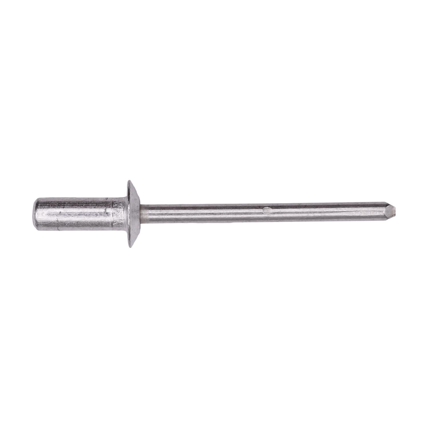Auveco No. 20383 Toyota Specialty Rivet 5/32" Diameter 1/16"-1/4" Grip Aluminum, Quantity - 50