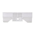 Auveco No. 20386 Honda Windshield Molding Clip 23mm X 63mm, Quantity - 10