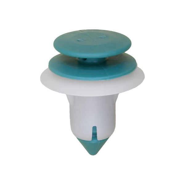Auveco No. 20428 Chrysler Trim Panel Retainer Green & White Nylon, Quantity - 25