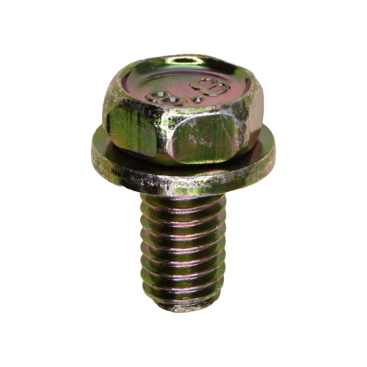 Auveco No. 20434 Hex Head SEMS Body Bolt M6-1.0 X 12mm, Quantity - 50
