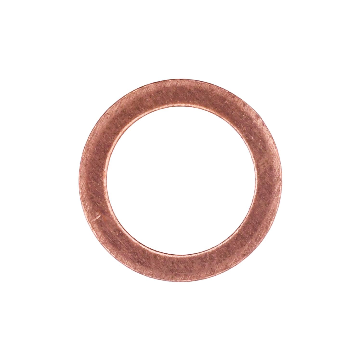 Auveco # 20454 Copper Oil Drain Plug Gasket 14mm Inside Diameter 20mm Outside Diameter Qty 15.