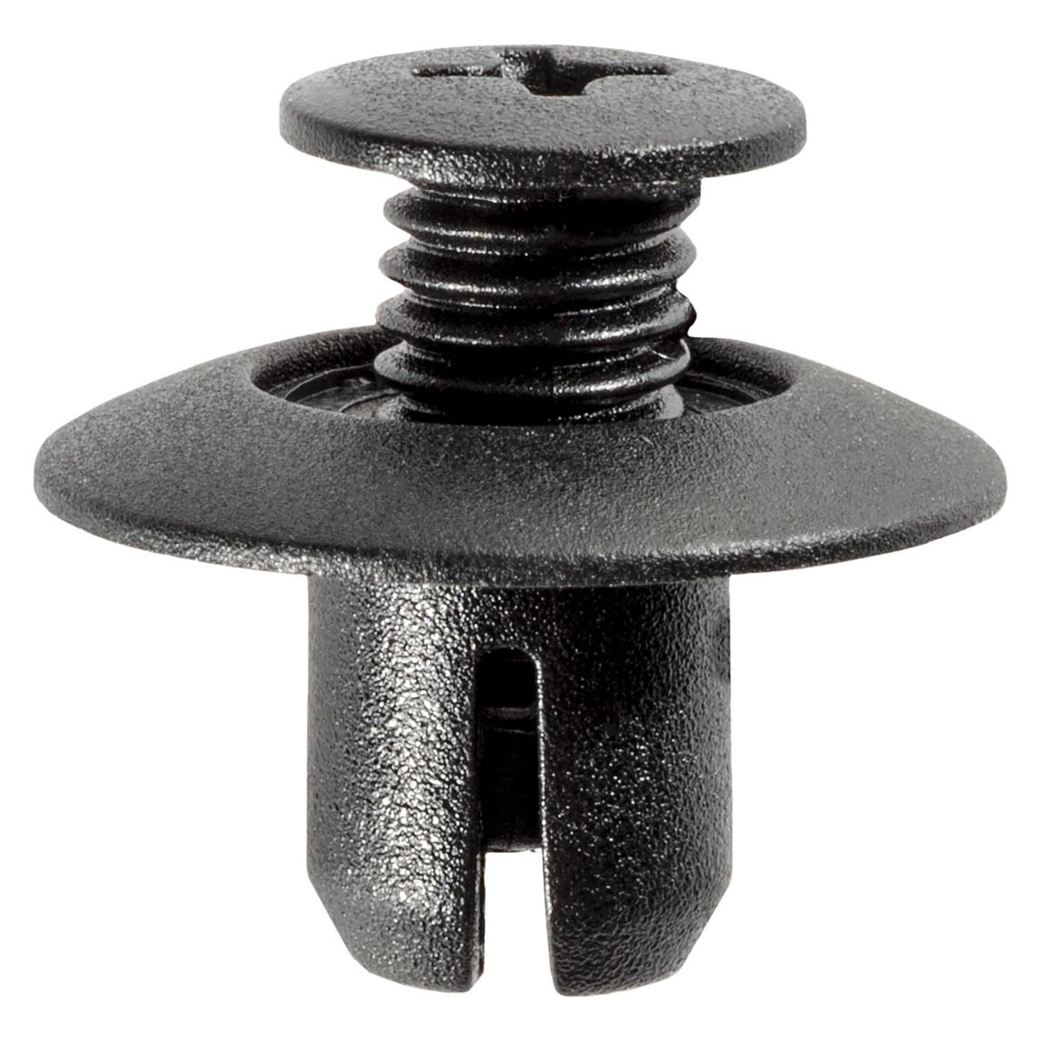 Auveco No. 20465 Mazda Fender Retainer 18mm Head Diameter 9mm Stem Length, Quantity - 10