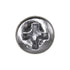 Auveco No. 2046 Phillips Oval #6 Head Tapping Screw 10 X 1-1/2" Chrome, Quantity - 100