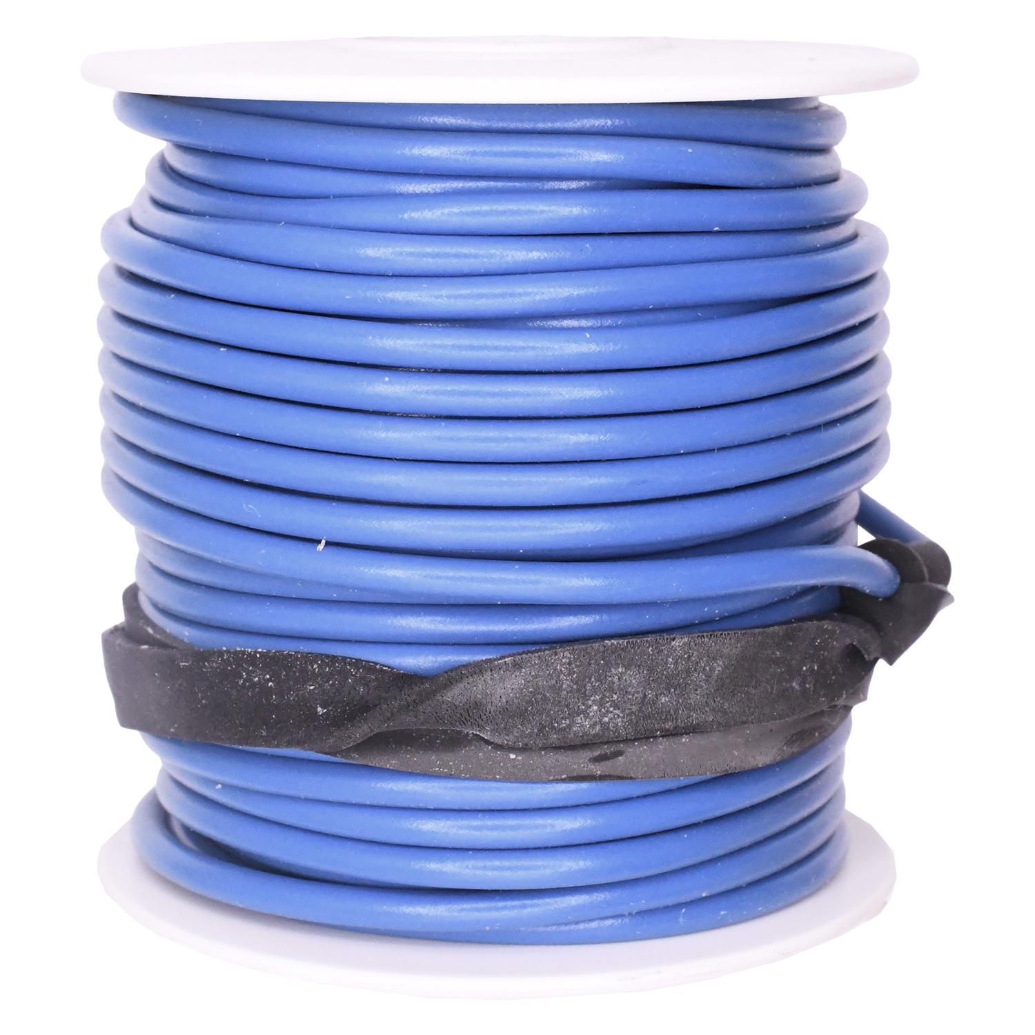 Auveco # 20489 Primary Wire 18 Gauge Blue 45 Feet Spool. Qty 1.