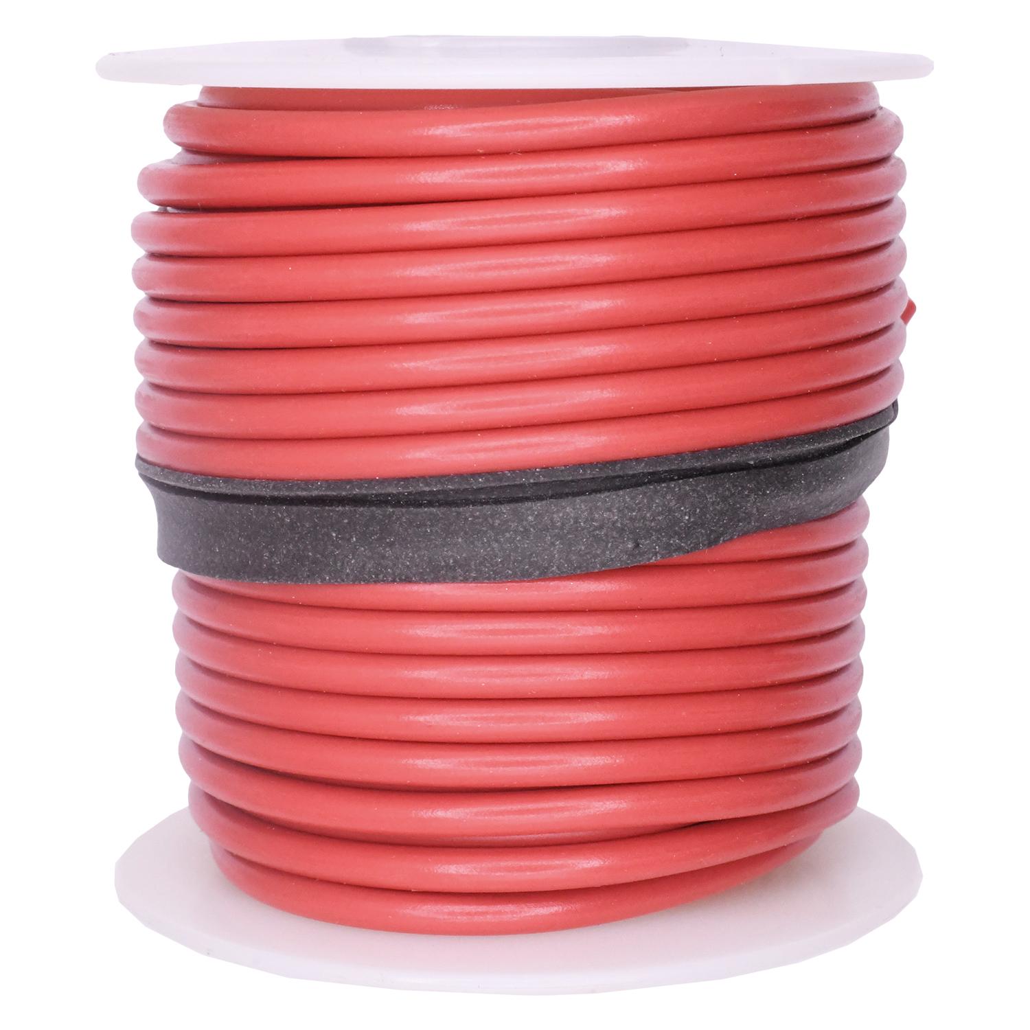 Auveco No. 20490 Primary Wire 16 Gauge Red 35 FT Spool, Quantity - 35FT