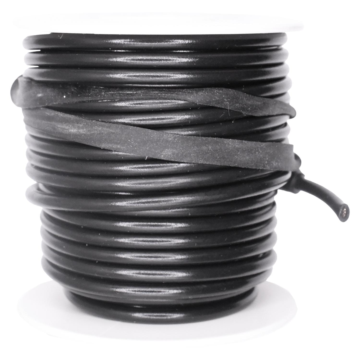 Auveco No. 20492 Primary Wire 16 Gauge Black 35 FT Spool, Quantity - 35FT