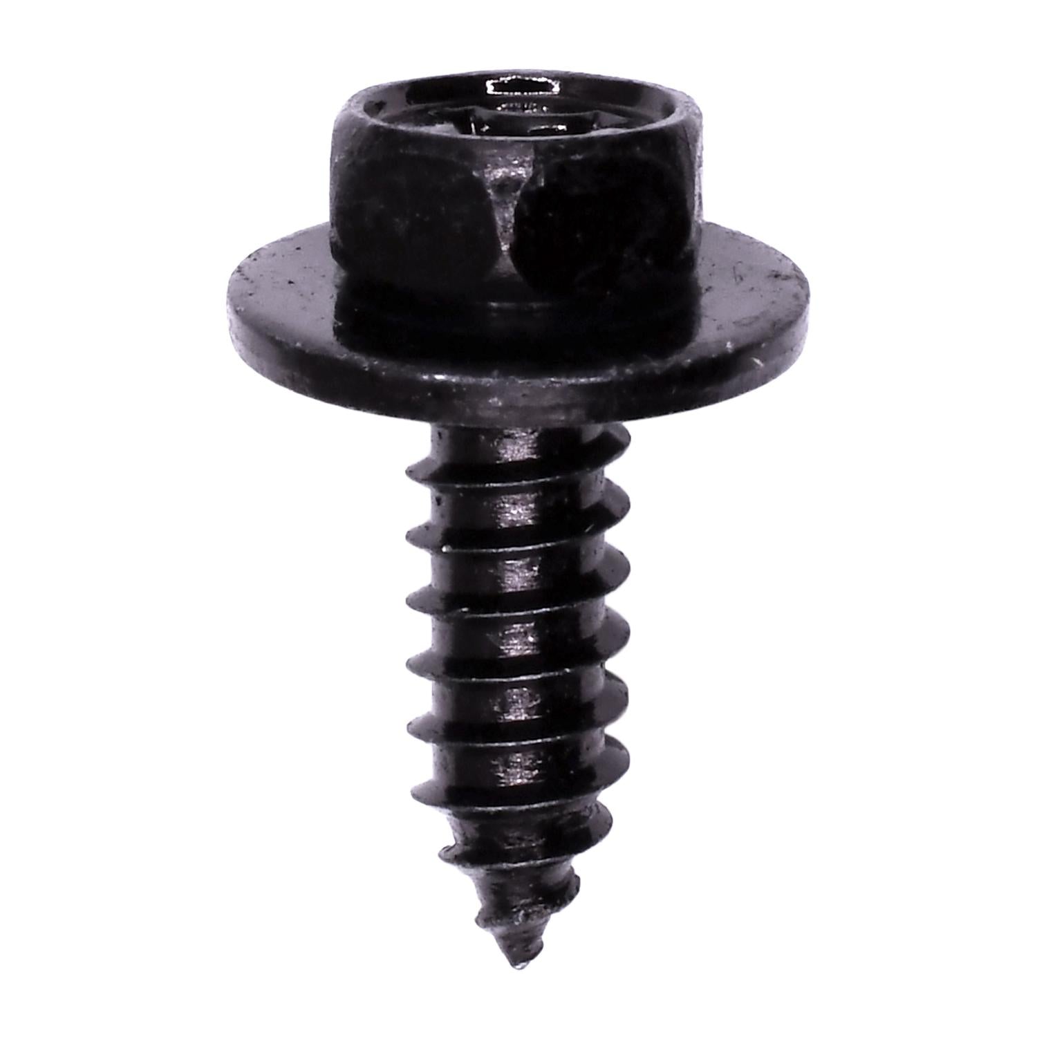 Auveco No. 20556 Phillips Hex SEMS Tapping Screw M6.3-1.81 X 20mm 16mm Od, Quantity - 50