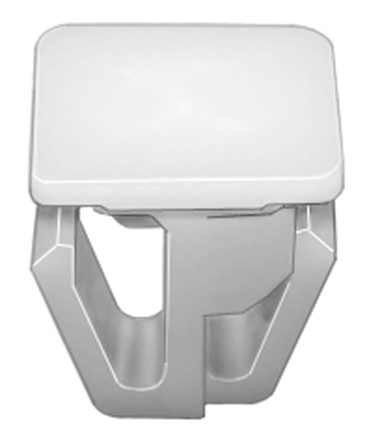 Auveco # 20602 Molding Clip White Nylon - Honda. Qty 25.
